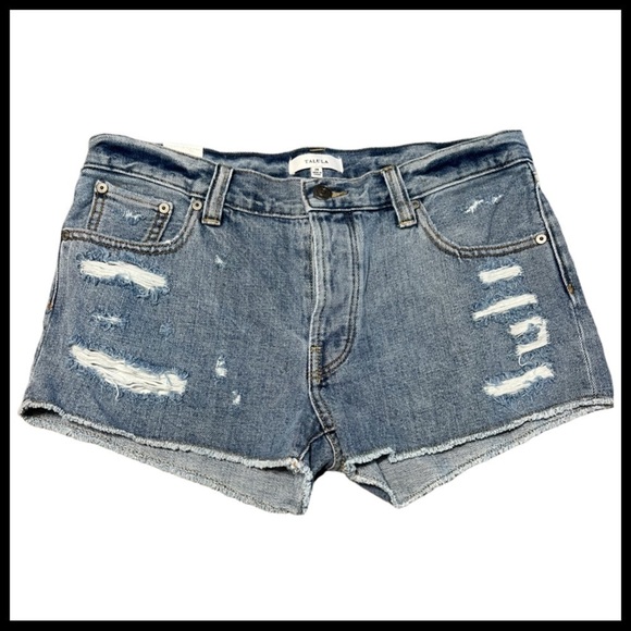 ARITZIA TALULA Low Rise Jean Shorts - Picture 1 of 5